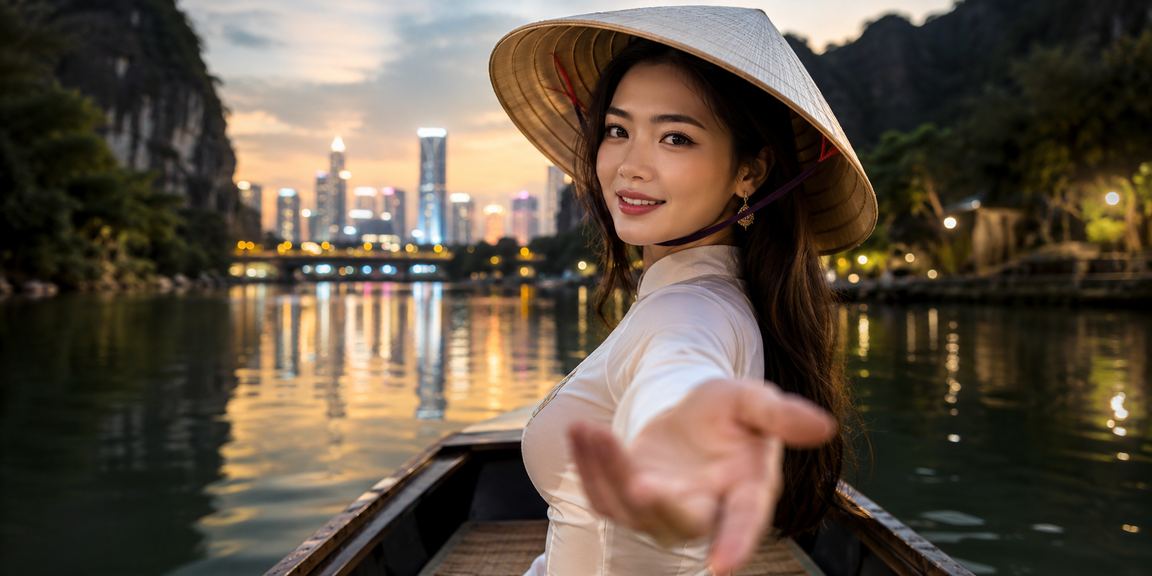 Người dùng tại Ninh Bình xem danh mục casino trên điện thoại với nón lá
