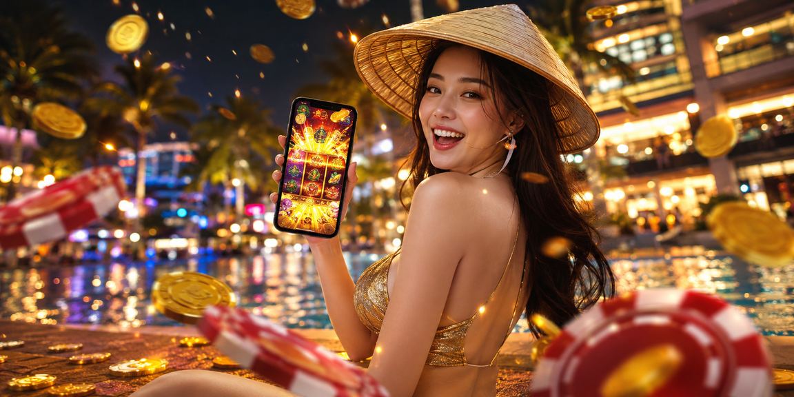 Người dùng ở Phú Quốc xem ưu đãi slot game trên thiết bị di động